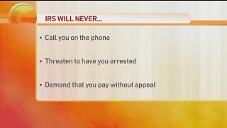 IRS Scam Busted