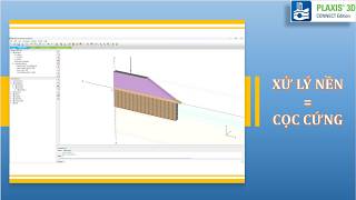 [PLAXIS 3D] - Embankment foundation treatment using rigid piles | @NGUYENQUOCTOI screenshot 5