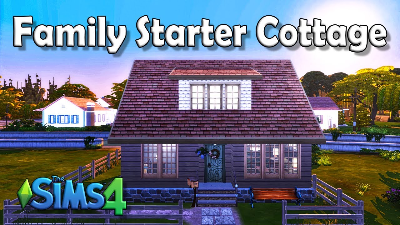 Sims 4 Family Starter Home | Under 20K | Speed Build | No CC