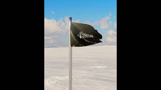 make a flag 🚩 in 30 sec #blender #blender3d #flag #3dmodeling e #flaganimation