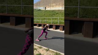 How To Rollerblade Downhill With Consecutive Lunge Turns Lunge Stop To Finish. Learn It Free Now