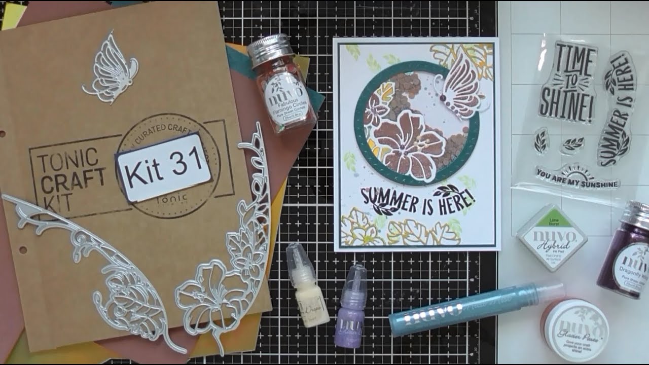 Tropical Paradise Shaker with Tonic Craft Kit #31 :D