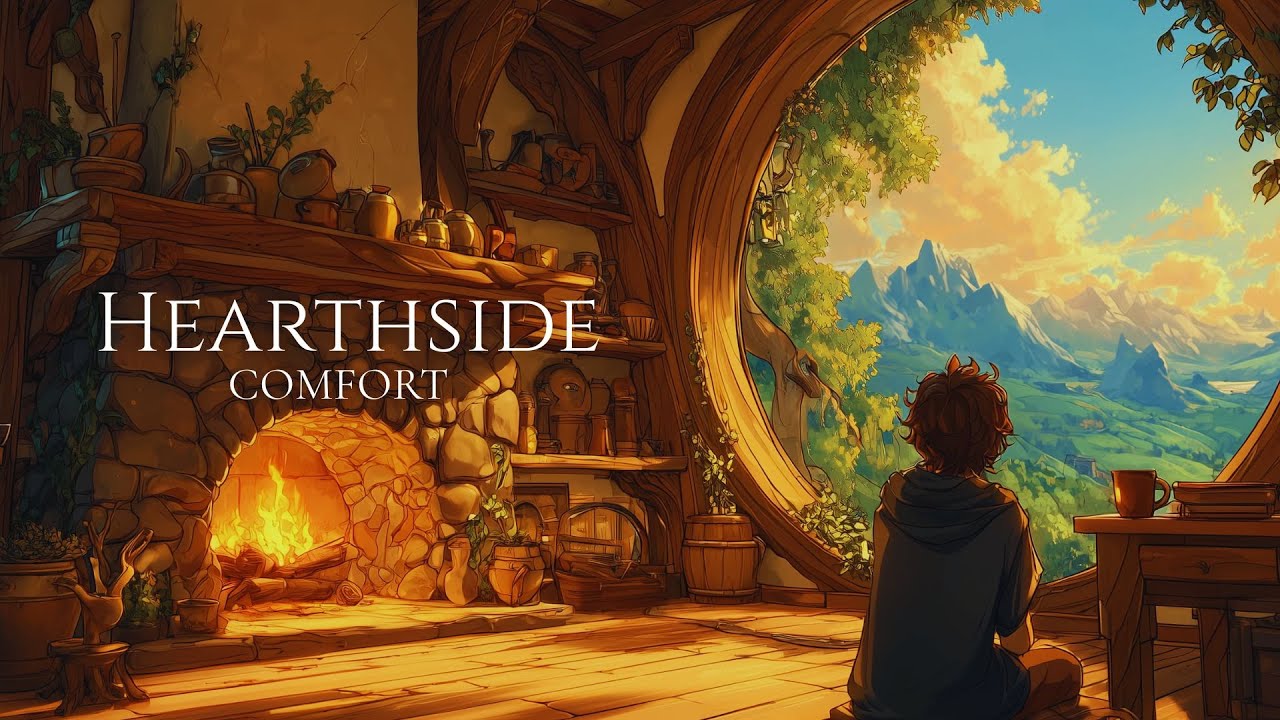 Medieval Music For Focus & Calm | Cozy by the Hearth