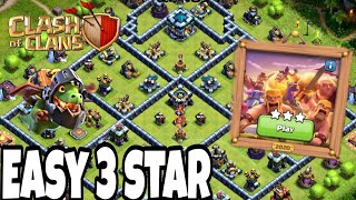 EASY TO 3 STAR 2020 Challenge |COC  🆕 Event Attack | Clash of clans 🆕 challenge attack | coc | #coc