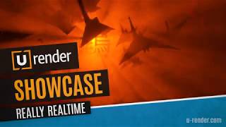 Origami Cranes - Real-time Volumetric Rendering Showcase - U-RENDER