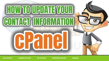 How to update your contact info in cPanel-Luex Cloud Hosting Tutorials