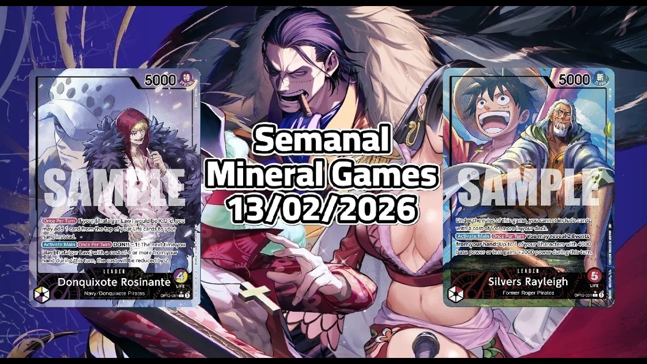 Donquixote Rosinante (OP12) VS Silvers Rayleigh (OP12) | LGS Semanal | 13/02/26