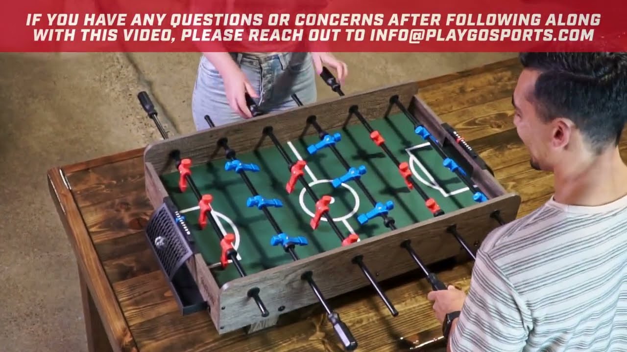 GoSports 32 Inch Tabletop Foosball Game Set