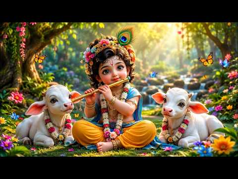 छोटी छोटी गैया छोटे छोटे ग्वाल। Choti Choti Gaiya Chote Chote Gwal। #kanha #krishna #krishnabhajan
