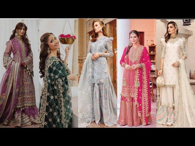 30+ sharara gharara suit ideas | Punjabi suit |traditional outfit |  #stylingtips #fashion - YouTube