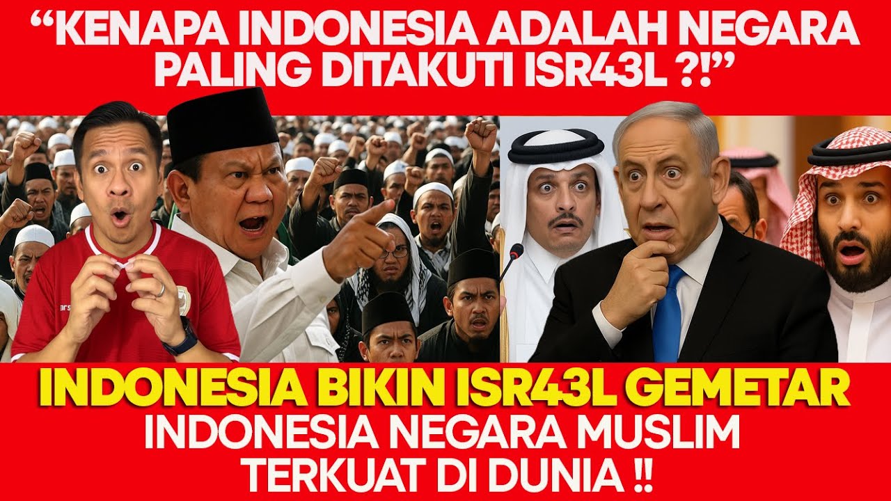 ISR43L MENGAKUI INDONESIA DITAKDIRKAN SEBAGAI NEGARA MUSLIM PALING TERKUAT DI DUNIA?!