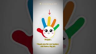 ✋ The Five-Finger Prayer for Kids! ❤️