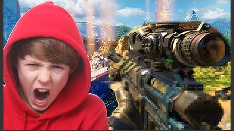 Trolling Little Kid In 1v1 Sniper battle!! - (Black ops 3)