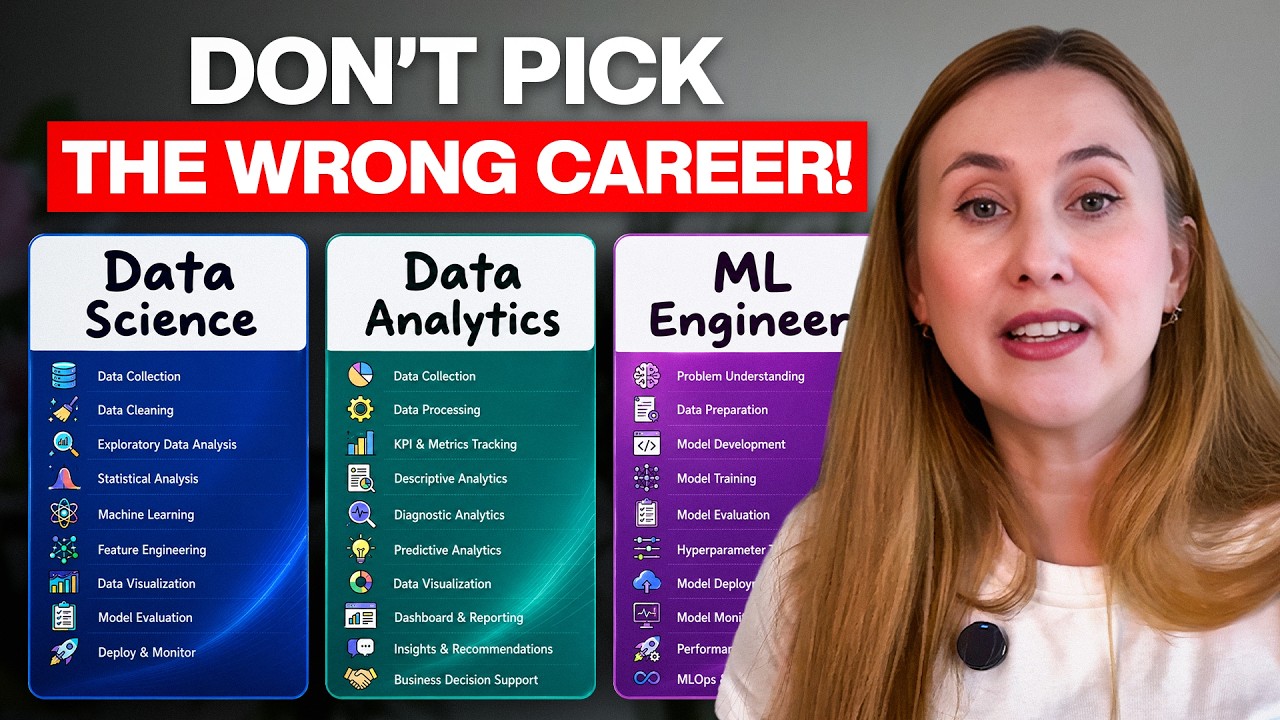 Data Scientist vs Data Analyst vs ML Engineer - DON'T Waste Your LIFE ...