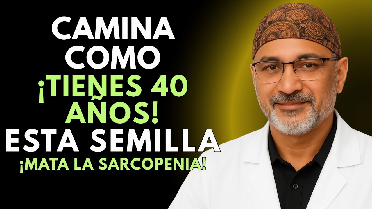 ¡Esta semilla tiene más proteína que los huevos y combate la sarcopenia rápido!