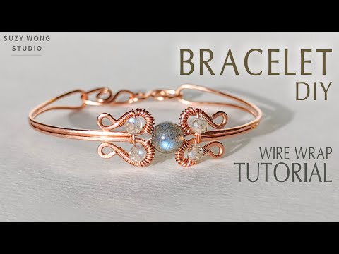 Wire-Wrapped Bead Bracelet - Happy Hour Projects