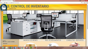Sistema de control de inventario PHP y MySql