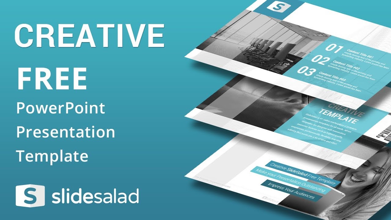 Creative Free Download PowerPoint Presentation Template Pertaining To Free Powerpoint Presentation Templates Downloads