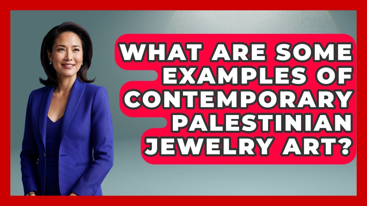 What Are Some Examples Of Contemporary Palestinian Jewelry Art? - Understanding Southwest Asia