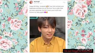 BTS ARMY's post for KOOKIE | Happy JK day