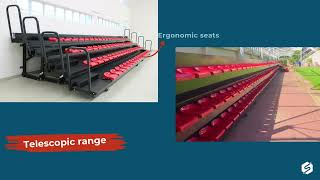 Sodex Sport mobile bleachers