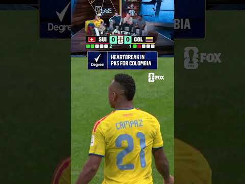 Switzerland pulls out the W in penalty kicks to send Colombia home
