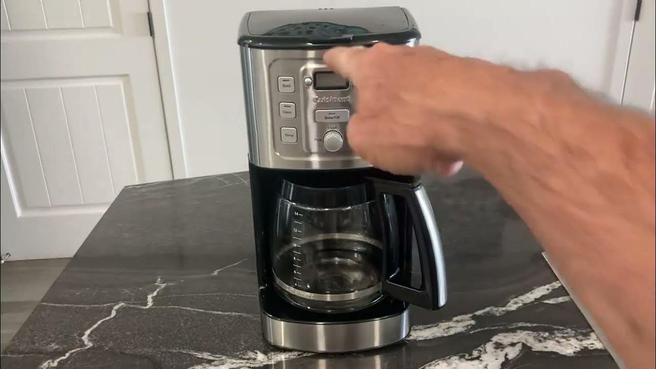 Cuisinart 14 Cup Brew Central Programmable Coffeemaker Review - YouTube