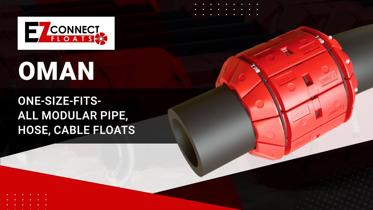 EZ Connect Floats Modular One-Size-Fits-All Pipe and Hose Floats ...