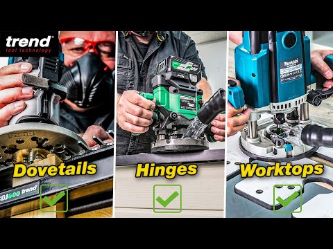 Универсальная фрезерная база TREND UNIBASE диаметром 150 мм., видео 1