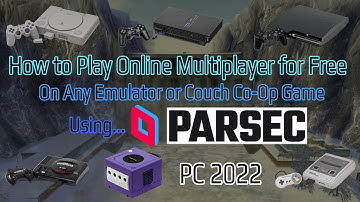 How to Play Online Multiplayer for Free on ANY Emulator or Couch Co-op Game - Parsec Set Up Guide