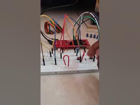 MSP430G2553 Interfacing with Interrupt PART-2 - YouTube