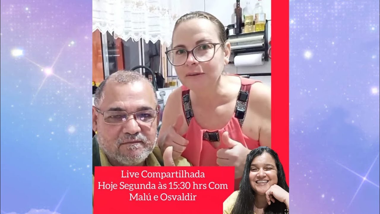 Live Compartilhada 🙌👏✨🤩 Malú Osvaldir e Val