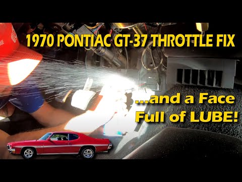 QUICK FIX! Sticky Throttle on Mom's 1970 Pontiac GT-37 — Let's Get Her Back on the Road!