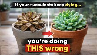 Why Your Succulents Keep Dying (And How to Fix It Fast) 🌵