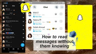 How to Read Snapchat Messages Without them Knowing | Read Snap Messages without opening them screenshot 3