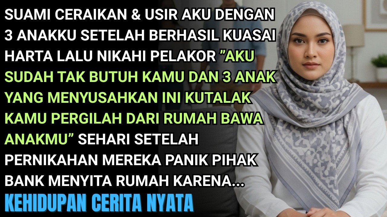 SETELAH USIR AKU LALU NIKAHI PLAKOR SEHARI SETELAH PERNIKAHAN BANK DATANG SITA RUMAH - MREKA PANIK