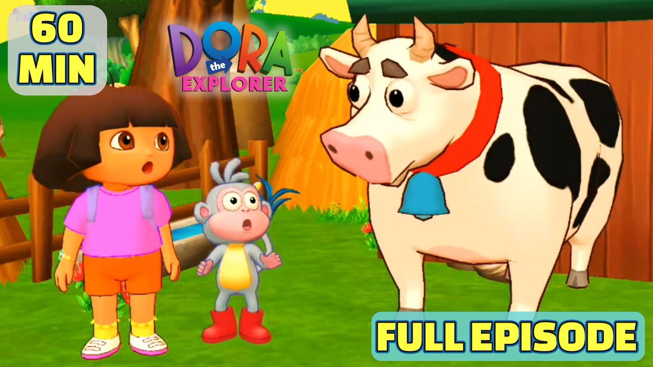 Dora Exploradora | Animais da Quinta | Episódios Completos | Dora