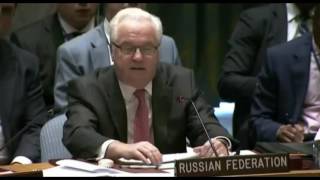 Выступление В.Чуркина на заседании Совета Безопасности ООН по Сирии 25.09.2016