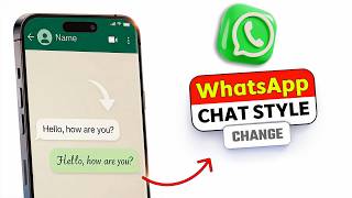 😱How to Change WhatsApp Chat Style in 2026 [New Update] screenshot 4