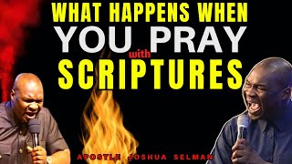 YOU MUST LEARN HOW TO DECLARE SCRIPTURES WHILE PRAYING| Apostle Joshua Selman