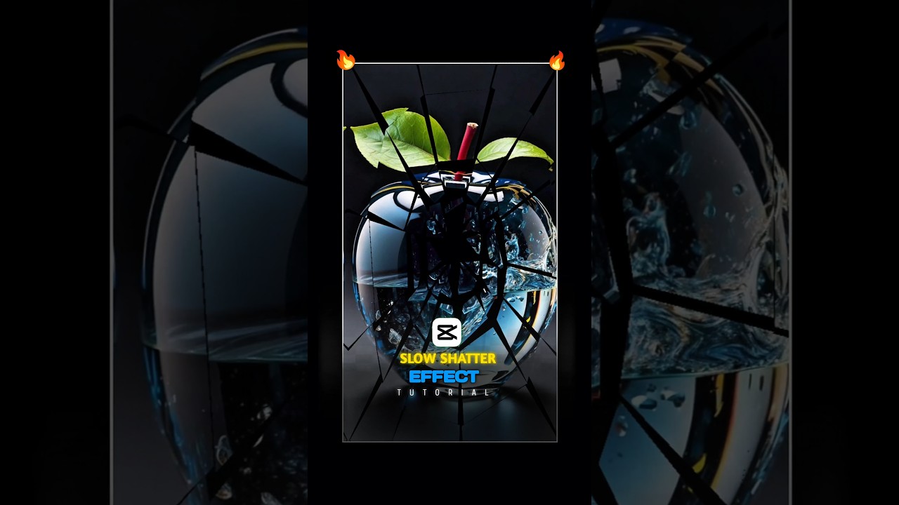 How I Create Slow Shatter Editing Tutorial in Capcut 🤯🔥