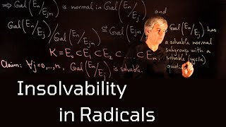 Lecture 14 Insolvability of Equations in Radicals