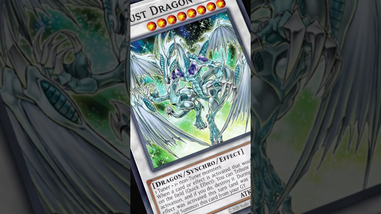yugioh cards stardust dragon Yu Gi Oh!!! Blue Eyes White and Dragon 100 Card Lot!!! Rare Guaranteed in Every Order!! : Toys & Games This collectors item comes in a stunning presentation box and features a stand for display. Malefic Stardust Dragon Shonen Jump