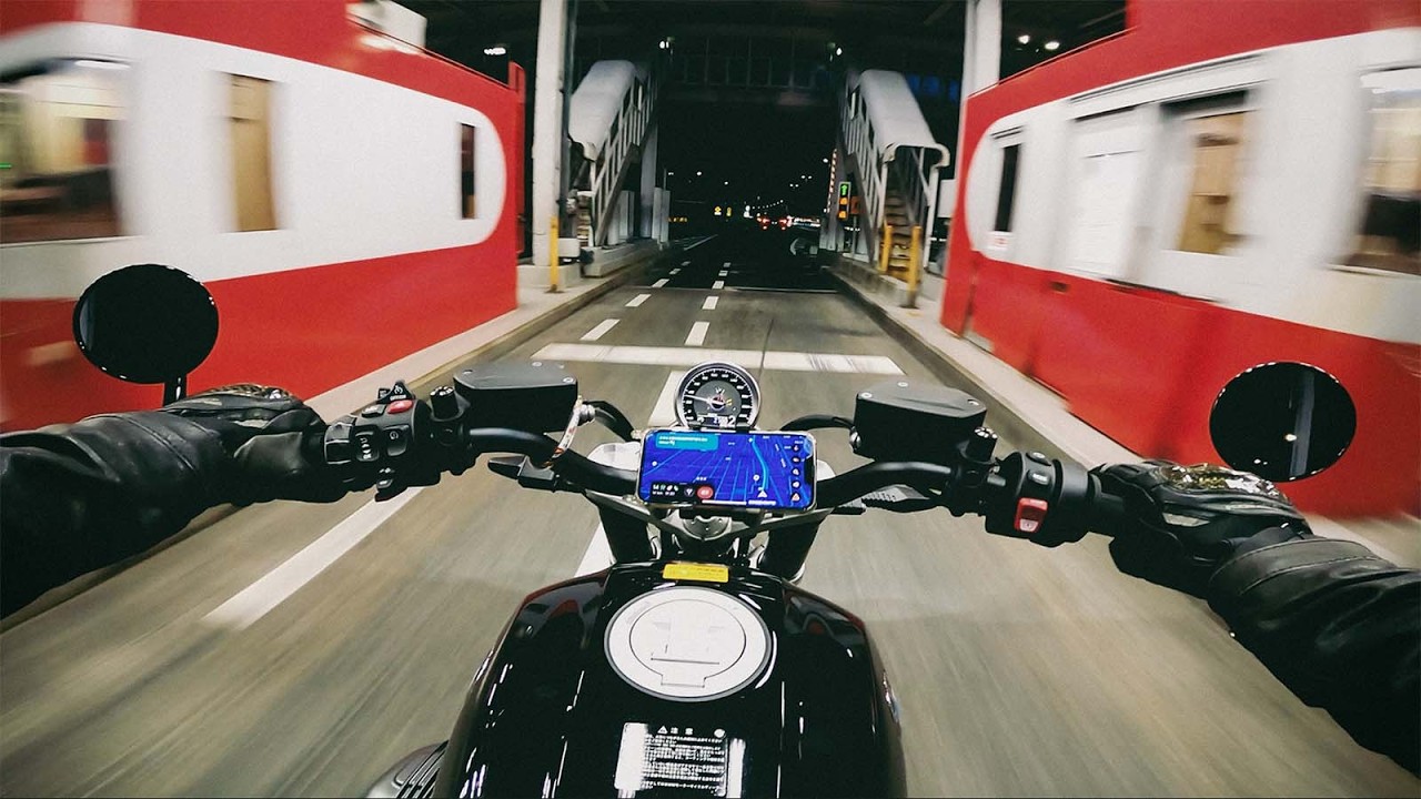 Went to NIGHT RIDER MEETING KOBE 2025! | BMW R12 | exhaust sound [2K]