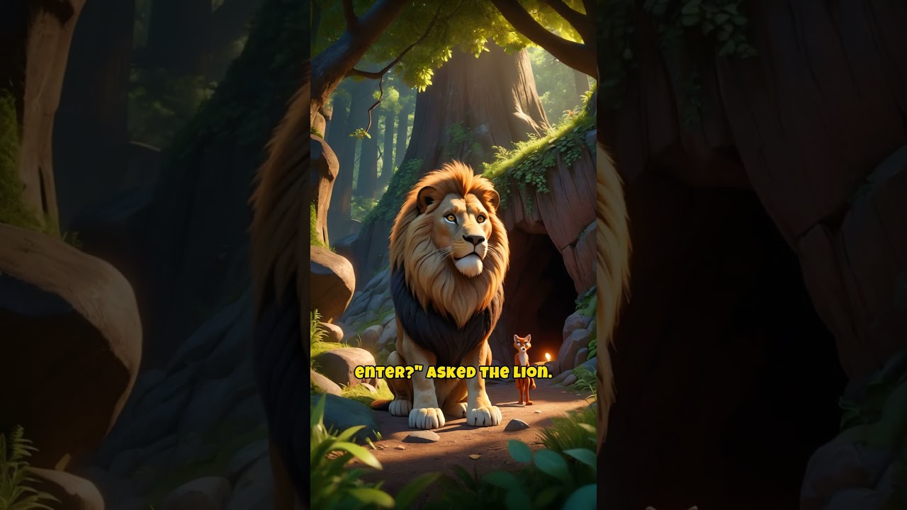 The Cunning Lion and the Wise Fox 