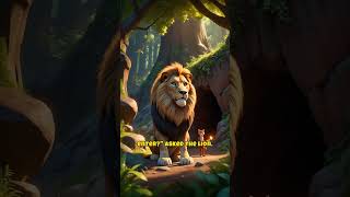 The Cunning Lion and the Wise Fox #shorts #kidsstory #lifelessons
