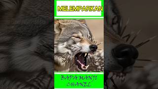 “Landak Melawan Kerumunan Serigala dengan Jurus Putaran Durinya!” #shorts