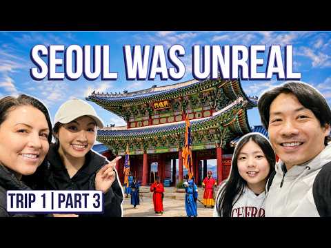 We Took 2 Kids to Seoul's Most Famous Palace 🇰🇷 | 2 Kids at a Time Trip 1 Part 3