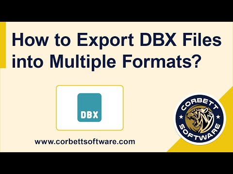 DBX conversion walkthrough