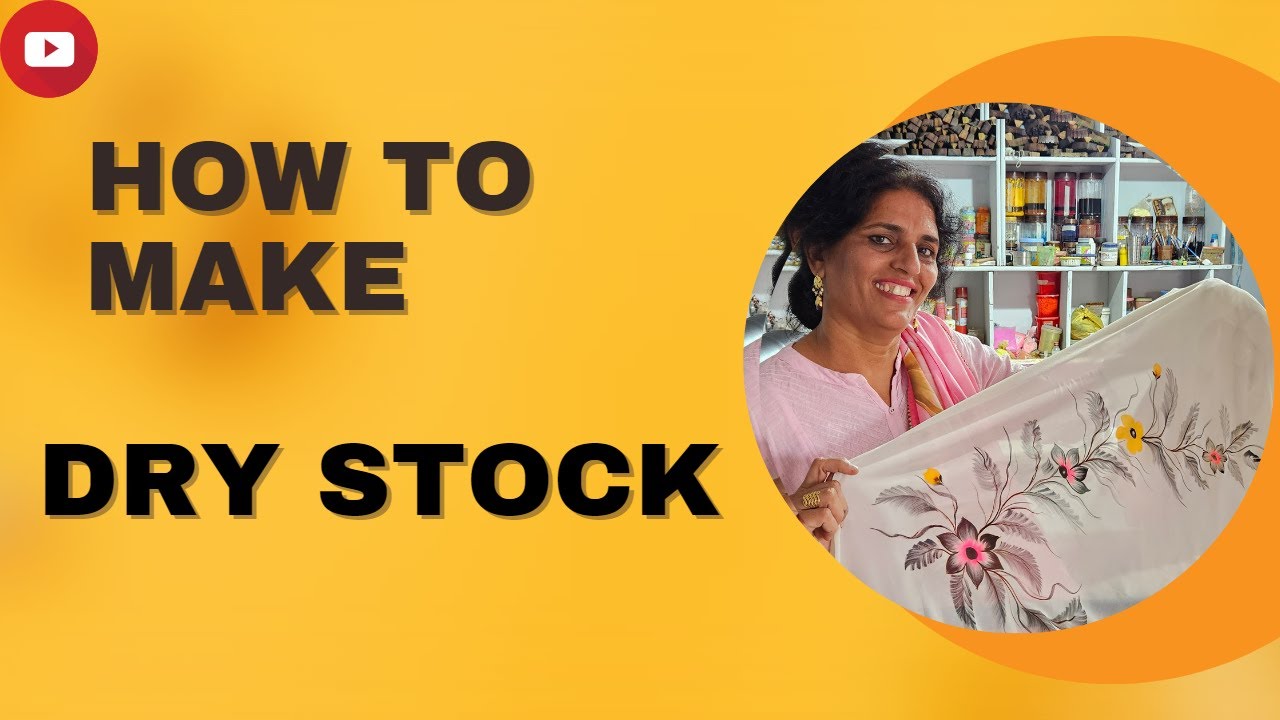 ghar par dry stok painting kaise kare